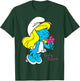 The Smurfs Smurfette Character Flowers Blooming Smurfy Fan T-Shirt - T-Shirt | Forest