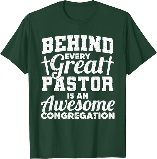 Pastor Appreciation Art Men Women Preacher Clergy Christian T-Shirt - T-Shirt | Forest