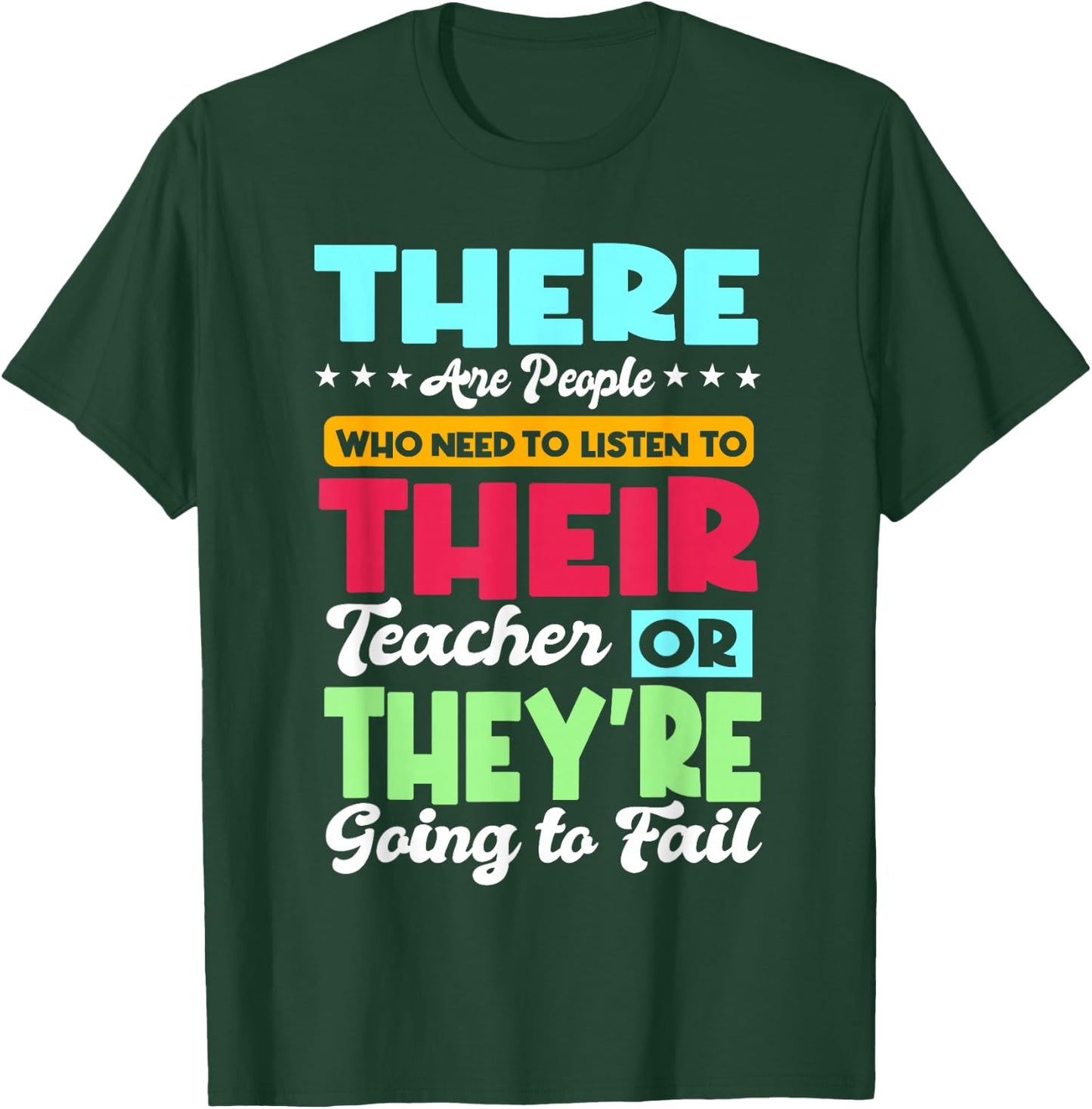 English Teacher Grammar Grammarians Grammatical Rules T-Shirt - T-Shirt | Forest