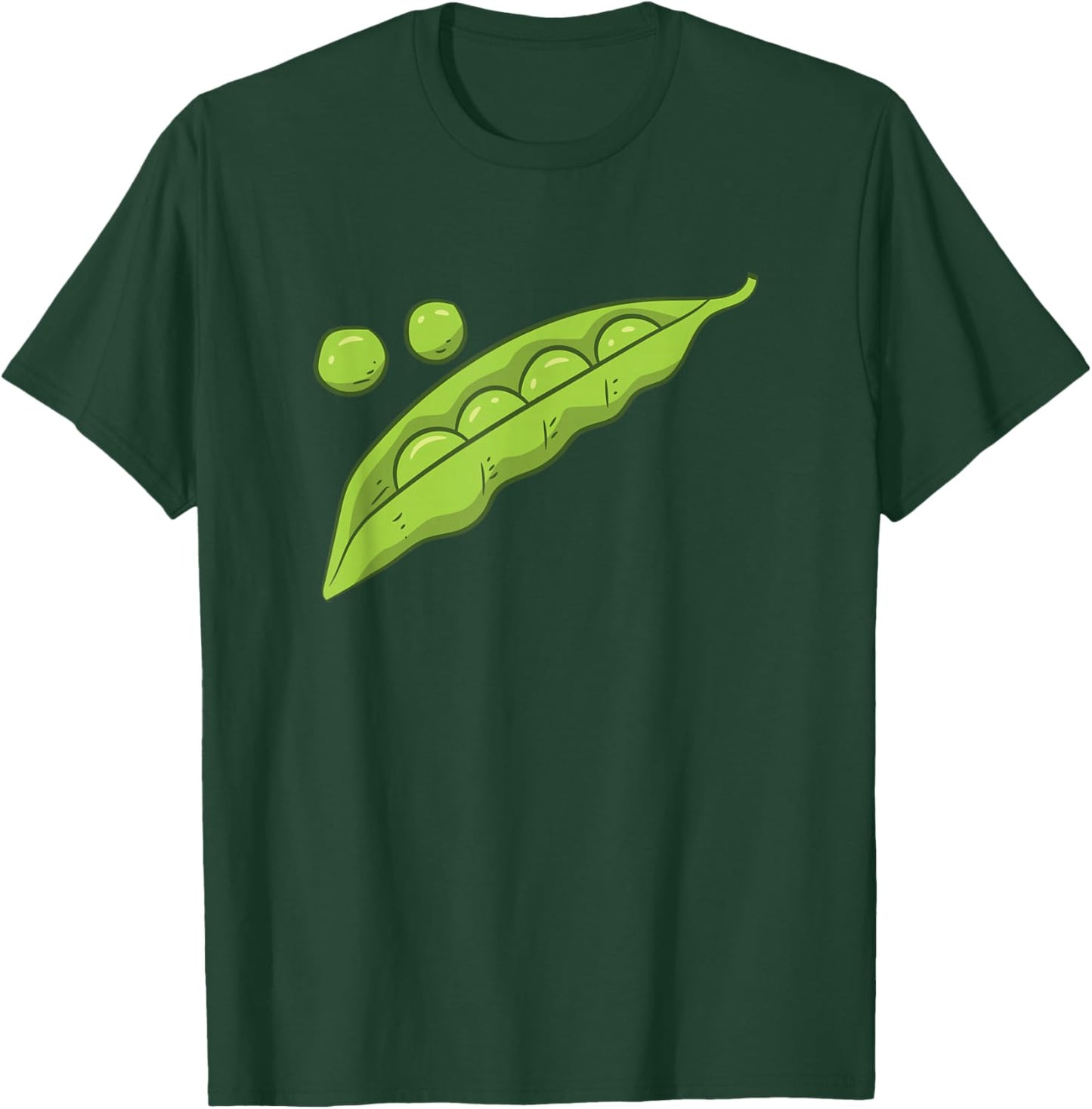 Funny Peas Vegetable Gift Peas T-Shirt - T-Shirt | Forest