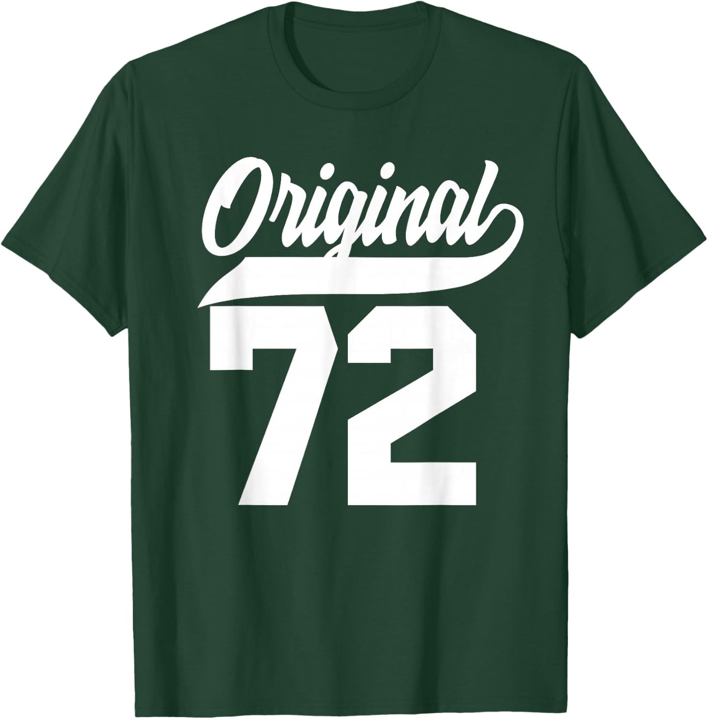54rd Birthday Gift Man Woman Original Vintage Born 1972 T-Shirt - T-Shirt | Forest