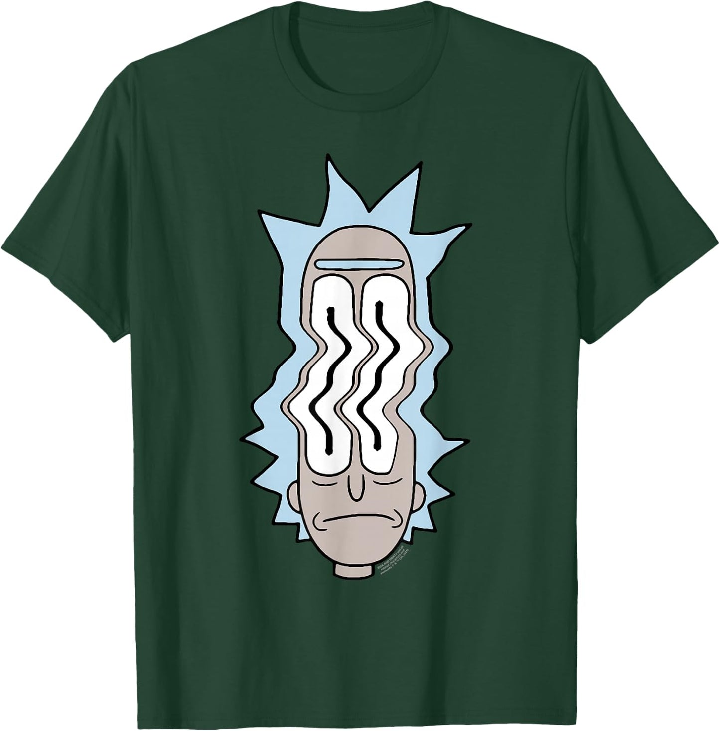 Rick and Morty Rick Waves T-Shirt - T-Shirt | Forest