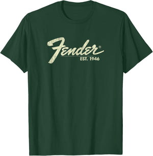 Fender Classic Fender Est. 1946 Short Sleeve T-Shirt - T-Shirt | Forest