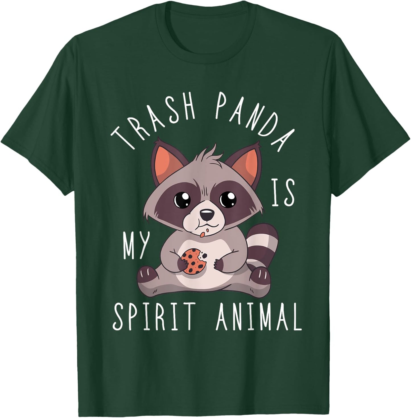 Trash Panda Spirit Animal Raccoon Mammal Garbage Trash T-Shirt - T-Shirt | Forest