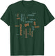 Git commands - javascript engineers T-Shirt - T-Shirt | Forest