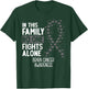 Cancer Survivor Brain Cancer Awareness Gift T-Shirt - T-Shirt | Forest