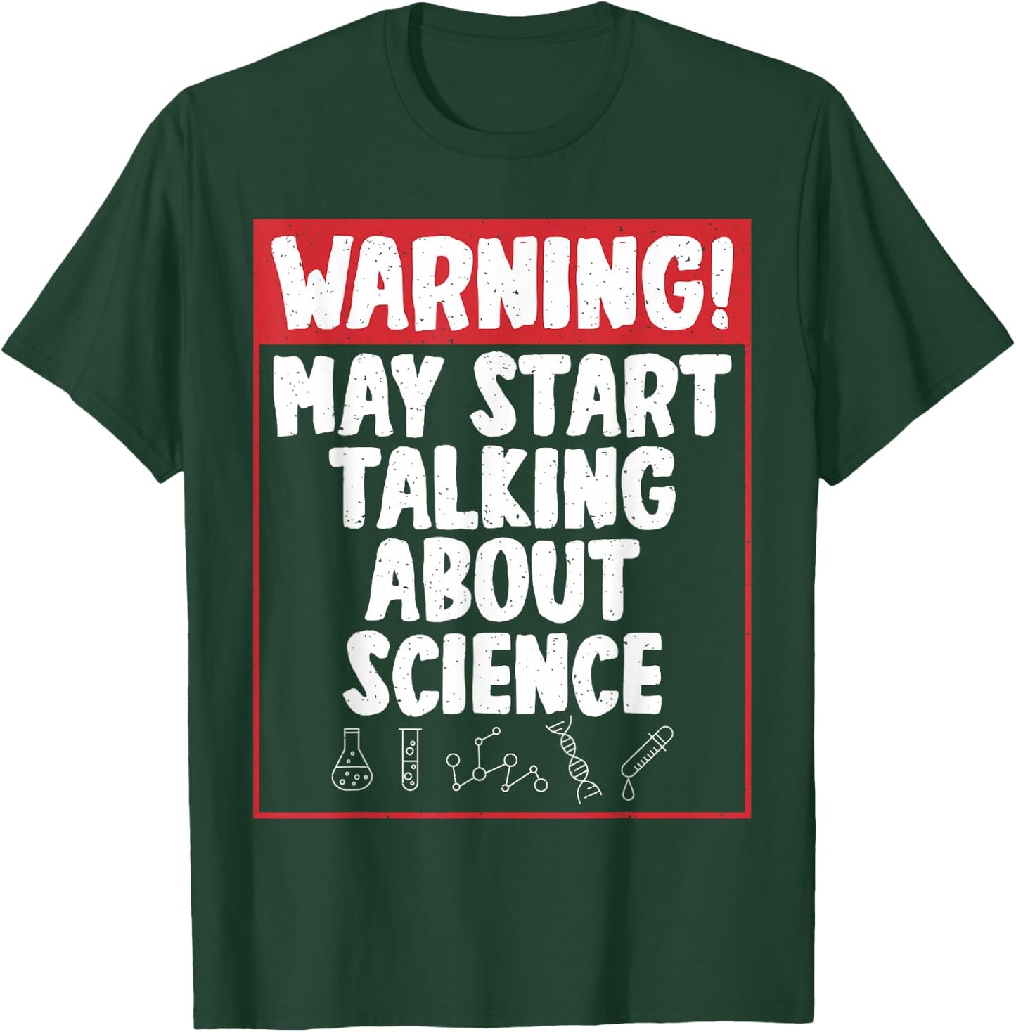 Warning may start talking about Science fun Science Teacher T-Shirt - T-Shirt | Forest