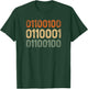 Dad Binary Best Daddy Ever Fatherhood Fathers Day Papa T-Shirt - T-Shirt | Forest