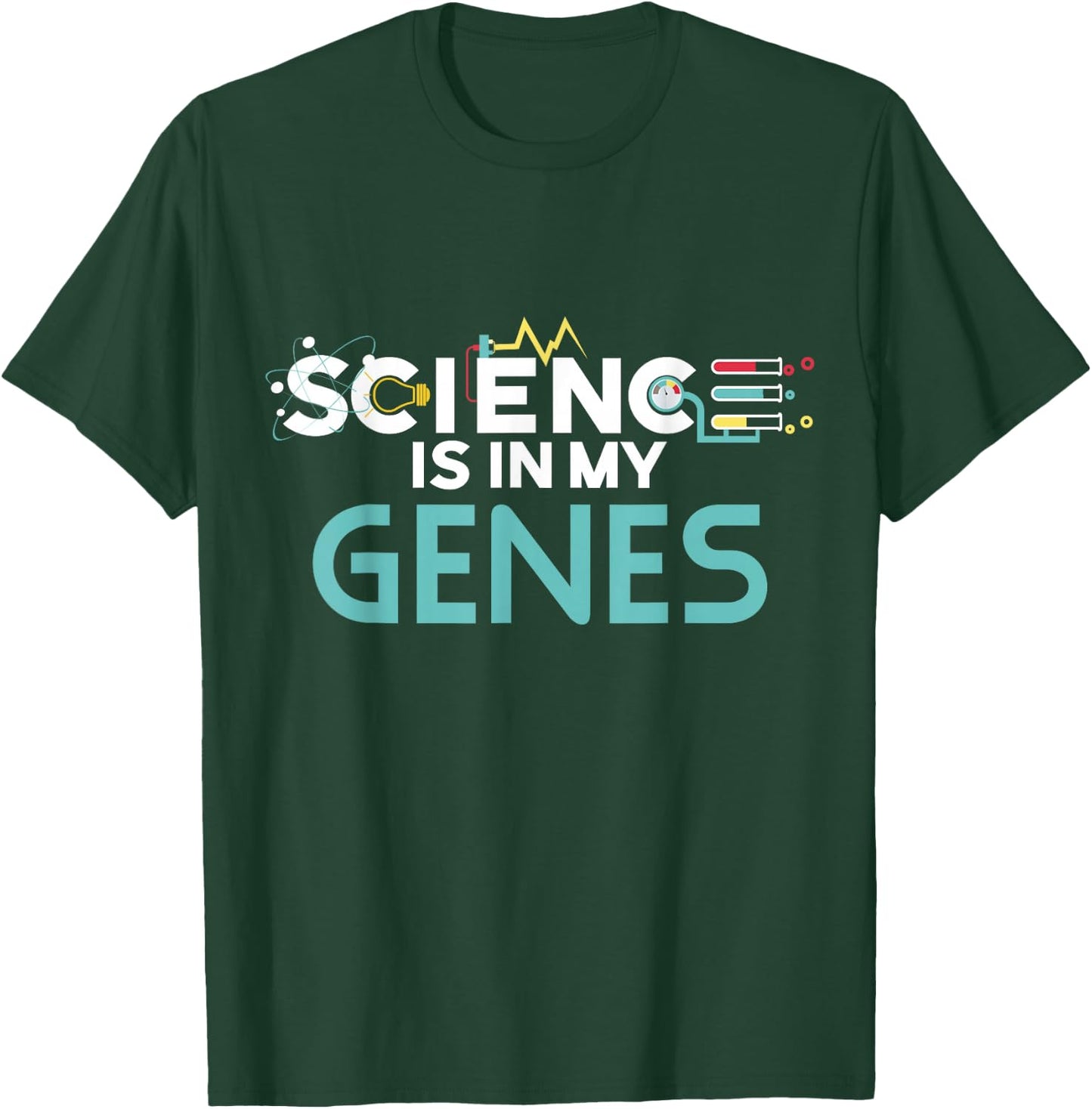 Science Is In My Genes Shirt, DNA , Genetics T-Shirt - T-Shirt | Forest