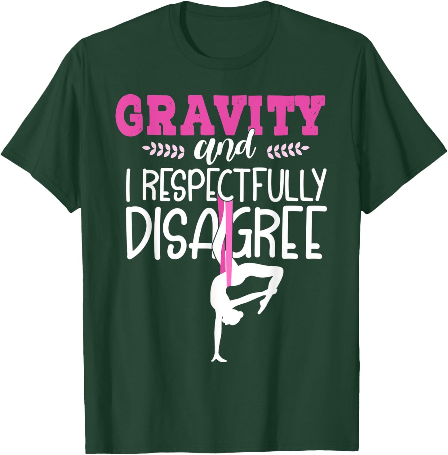 Aerial Yoga Hammock Air Yoga Shirt Funny Aerial Yoga T-Shirt - T-Shirt | Forest