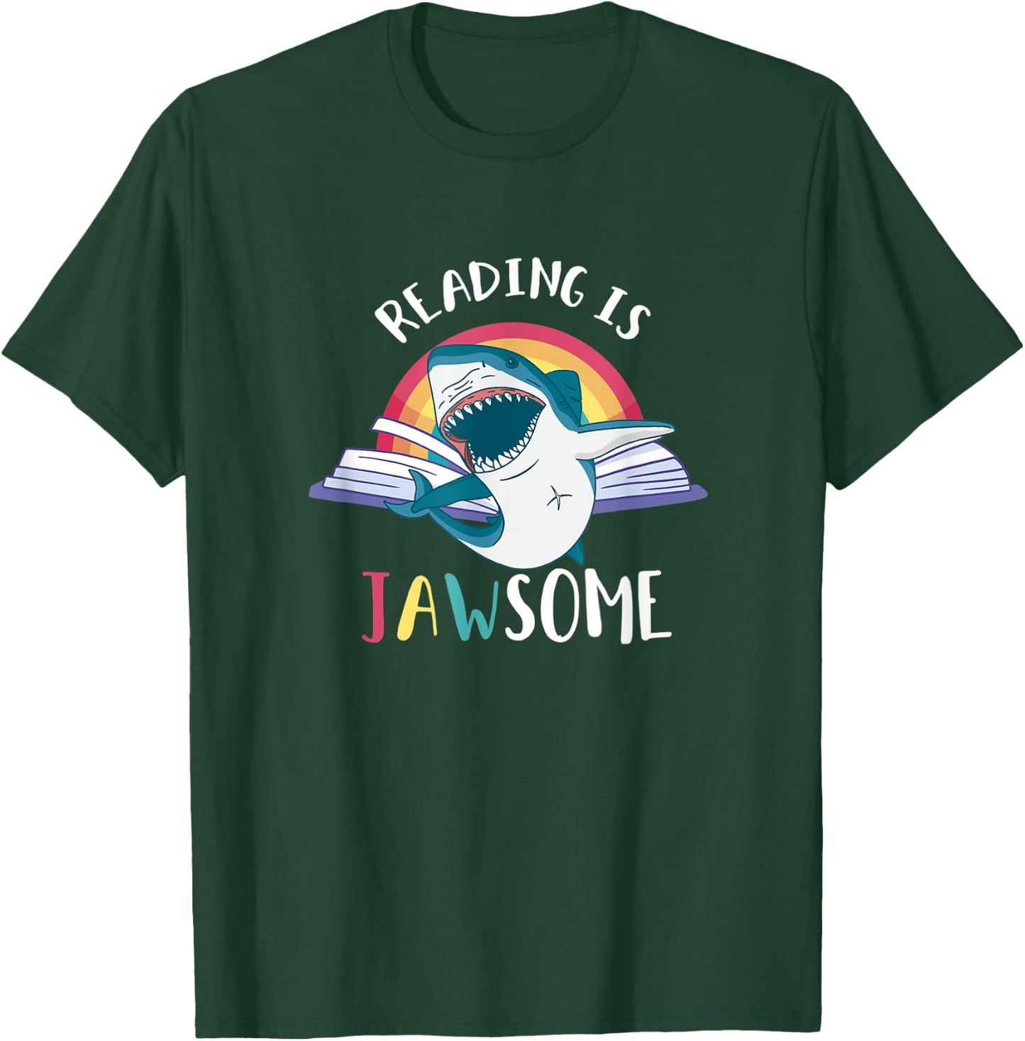 Jawsome Shark Classroom Teacher Women T-Shirt - T-Shirt | Forest