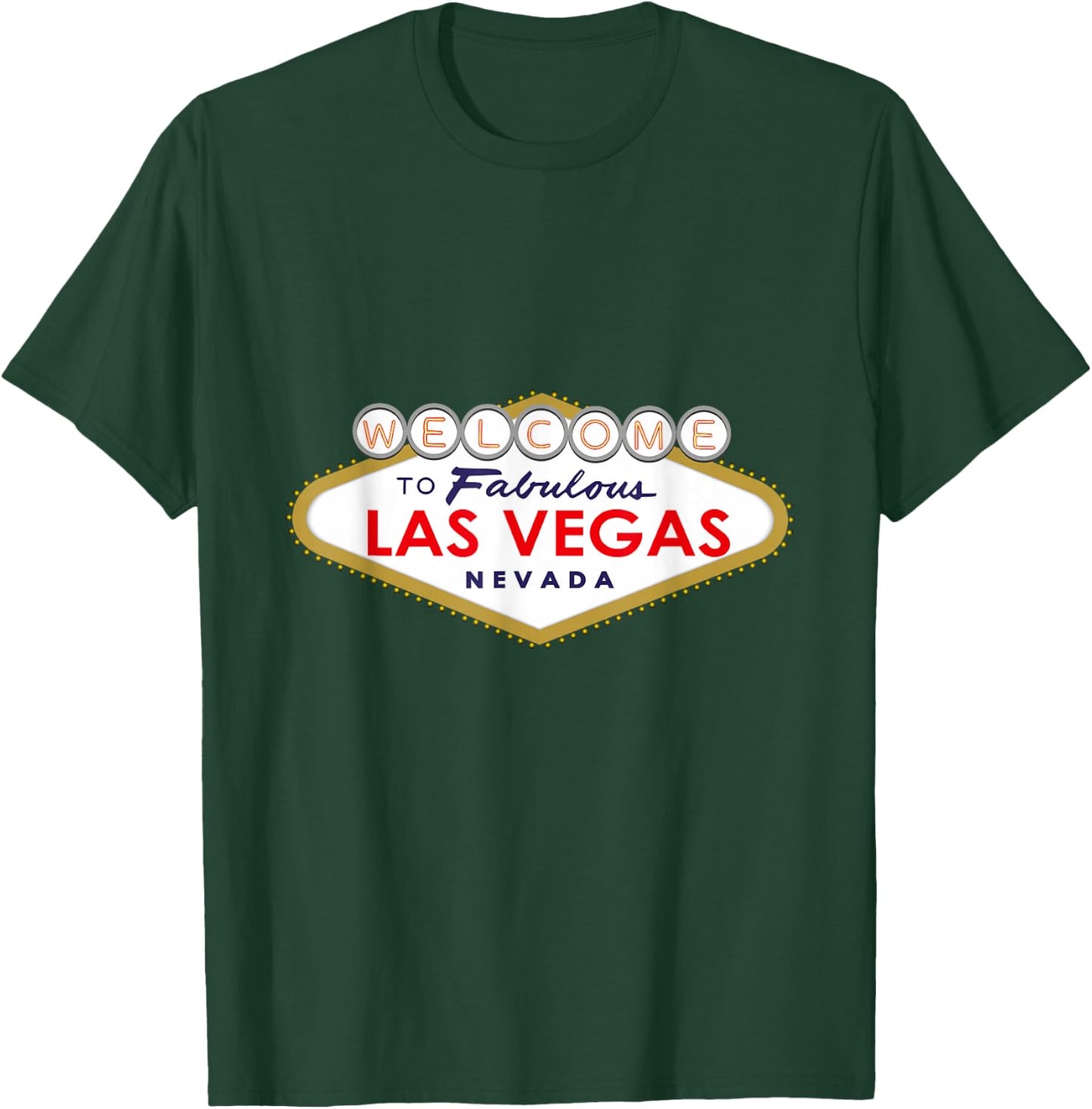 Welcome to Las Vegas - Nevada T-Shirt - T-Shirt | Forest