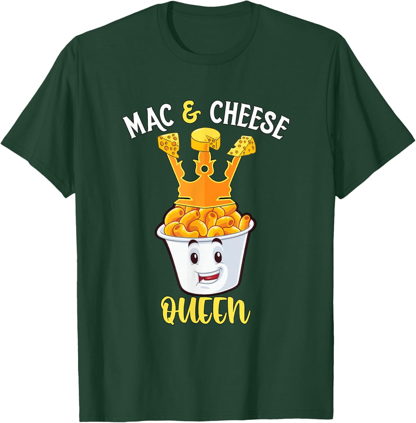 Mac & Cheese Queen T-Shirt - T-Shirt | Forest