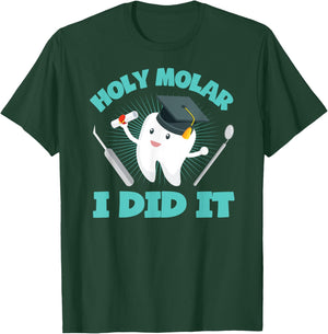 Cute Dental Hygienist Graduate Gift Dentist Graduation T-Shirt - T-Shirt | Forest