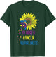 Bladder Cancer Awareness - Bladder Cancer Survivor Sunflower T-Shirt - T-Shirt | Forest