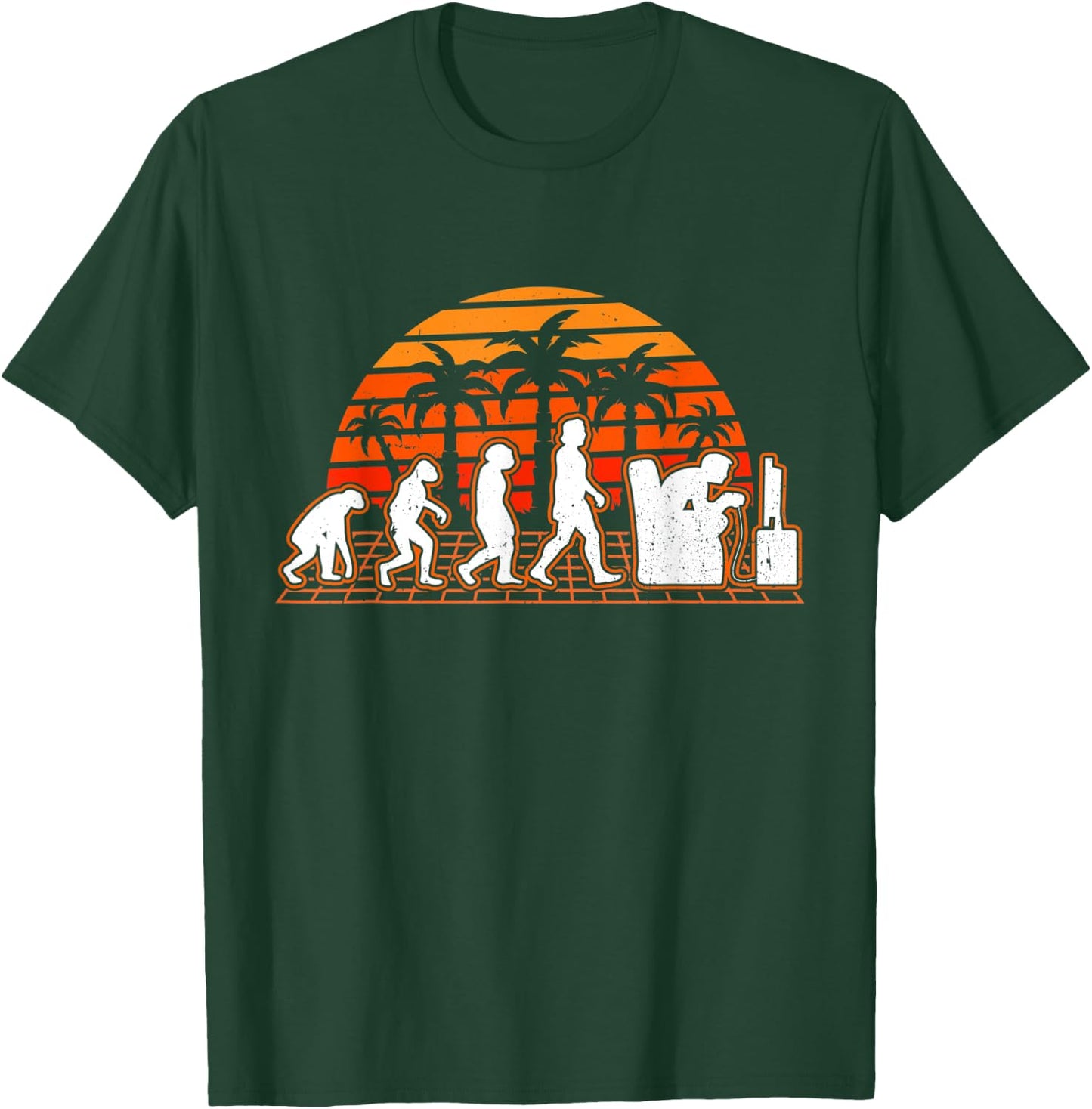 Gamer Evolution Retro Video Game Gaming T-Shirt - T-Shirt | Forest