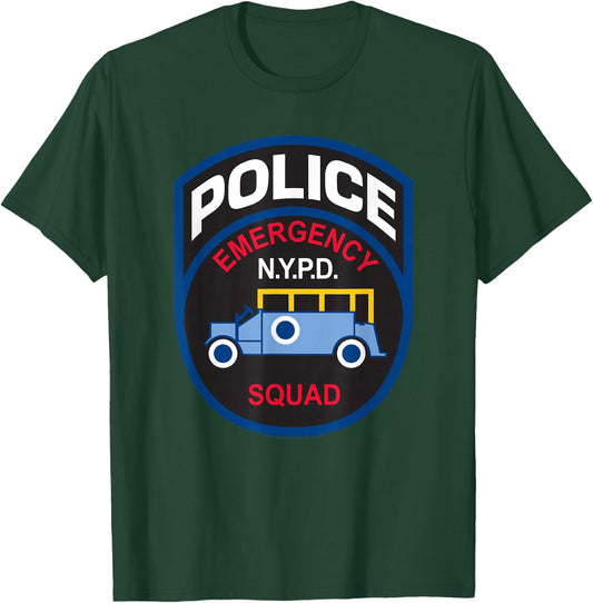 New York City NYPD Emergency Squad T-Shirt - T-Shirt | Forest