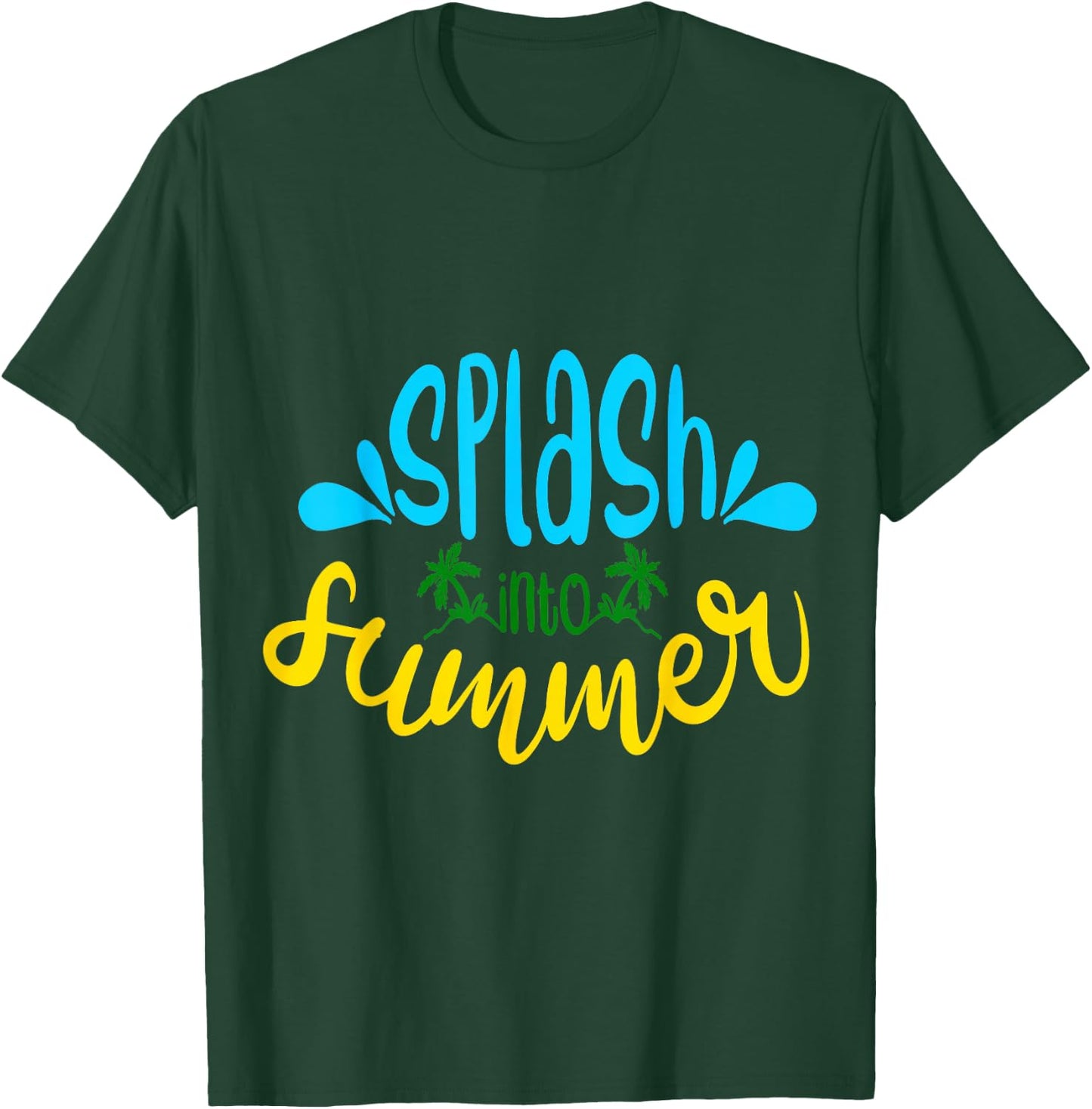 Splash into Summer T-Shirt - T-Shirt | Forest