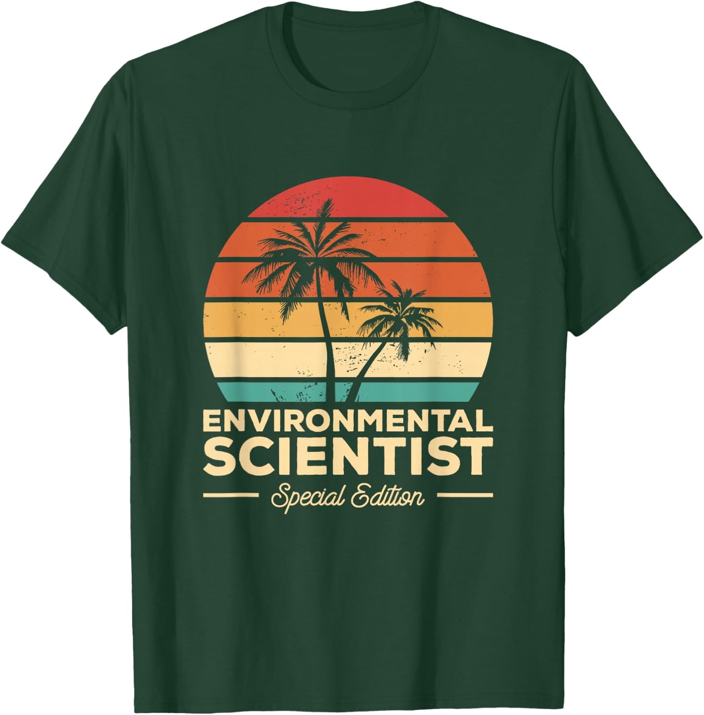 Vintage Environmental Scientist Special Edition T-Shirt - T-Shirt | Forest