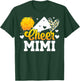 Cheer Mimi Of A Cheerleader Mimi Cheerleading Mimi Grandma T-Shirt - T-Shirt | Forest