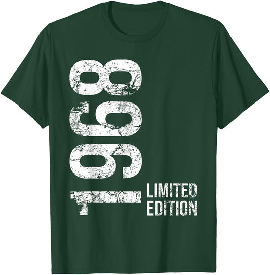 57th Birthday 57 Years Old Man Woman Vintage 1968 T-Shirt - T-Shirt | Forest