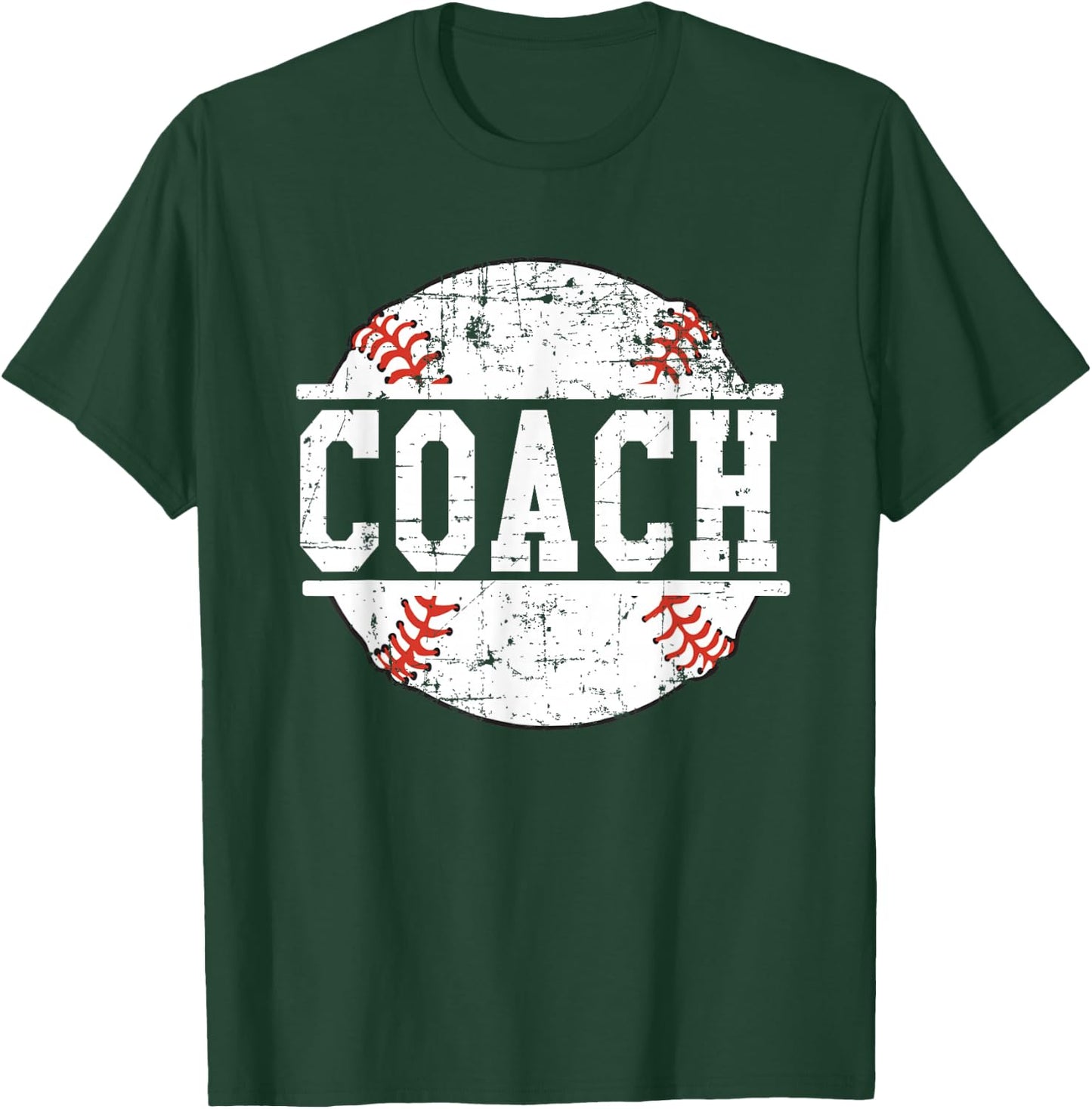Baseball Coach: Baseball Teacher Shirt T-Shirt - T-Shirt | Forest