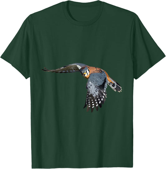 American Kestrel T-Shirt - T-Shirt | Forest