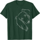 Funny Surprised Dog Saluki T-Shirt - T-Shirt | Forest
