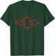 Red Julia-Set Abstract Mathematics - Complex Numbers T-Shirt - T-Shirt | Forest