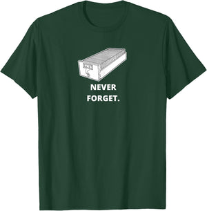 Card Catalog Never Forget Shirt Library Librarian T-Shirt - T-Shirt | Forest