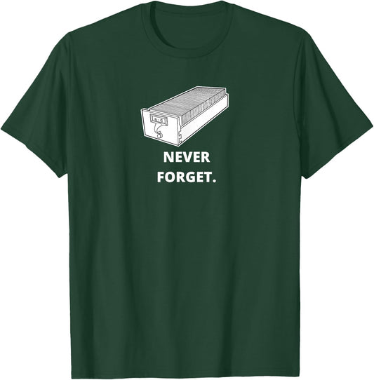 Card Catalog Never Forget Shirt Library Librarian T-Shirt - T-Shirt | Forest