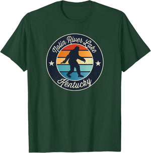 Nolin River Lake Kentucky Sasquatch Souvenir T-Shirt - T-Shirt | Forest