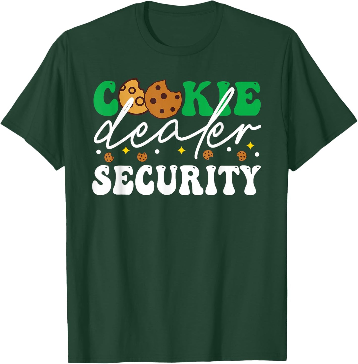 Cookie Dealer Security Funny Scouting Troop Leader T-Shirt - T-Shirt | Forest
