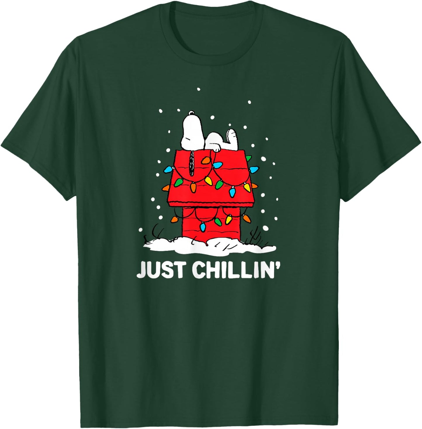 Peanuts Snoopy Just Chillin' T-Shirt - T-Shirt | Forest