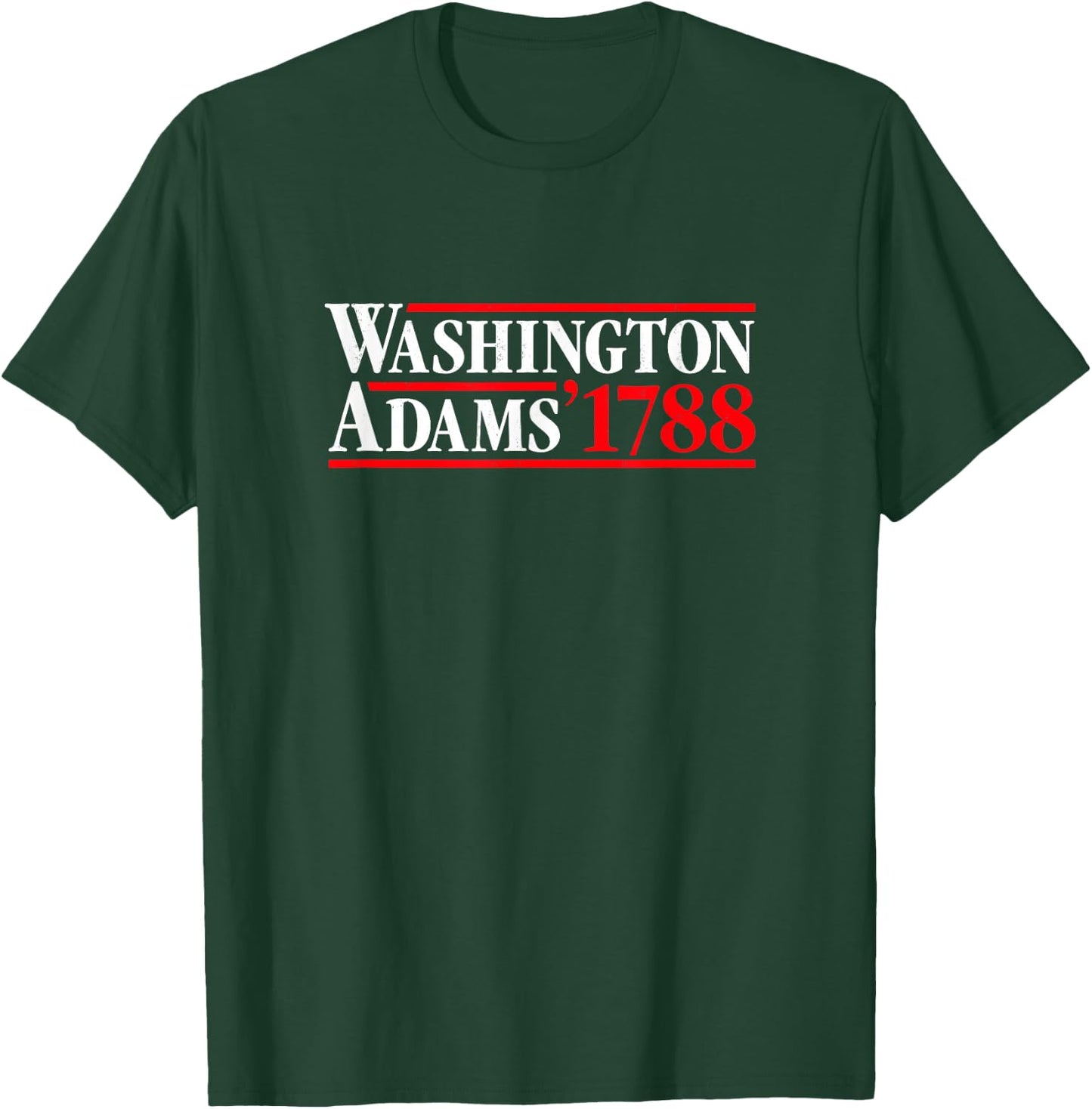 George Washington 1788 Retro President Campaign T-Shirt - T-Shirt | Forest