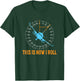 This is How I Roll Airplane Pilot Shirt Aviation T-Shirt - T-Shirt | Forest