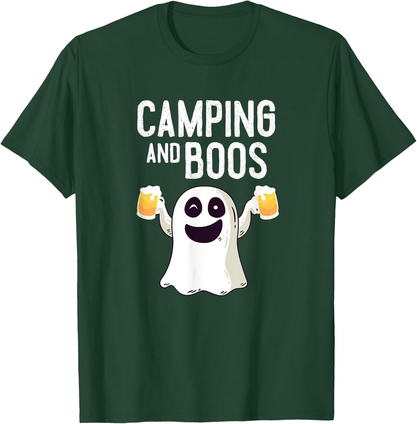 Camping and Boos Camping Halloween Costume Women T-Shirt - T-Shirt | Forest