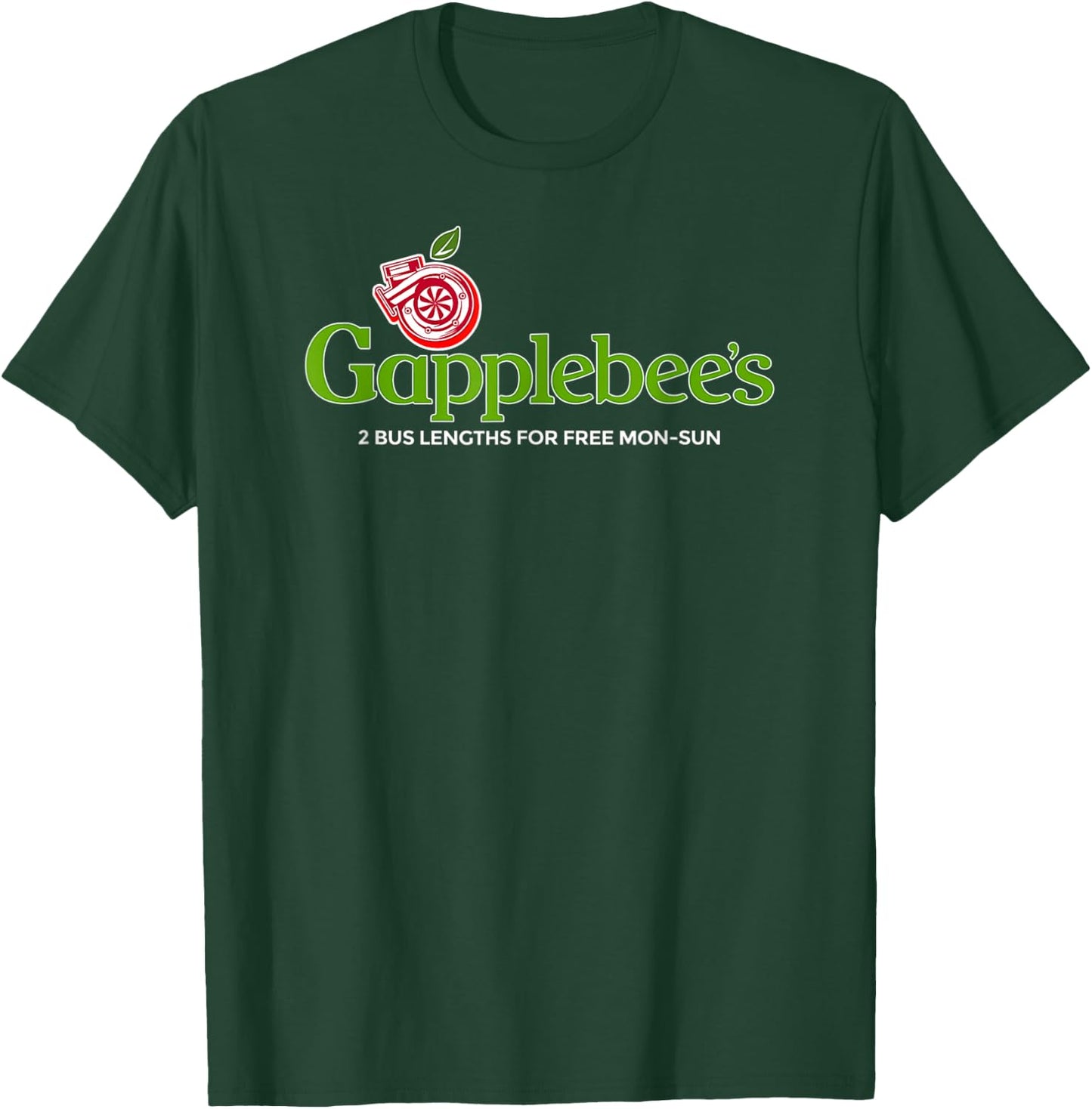 Gapplebees Drag Racing Gapped American Muscle T-Shirt - T-Shirt | Forest