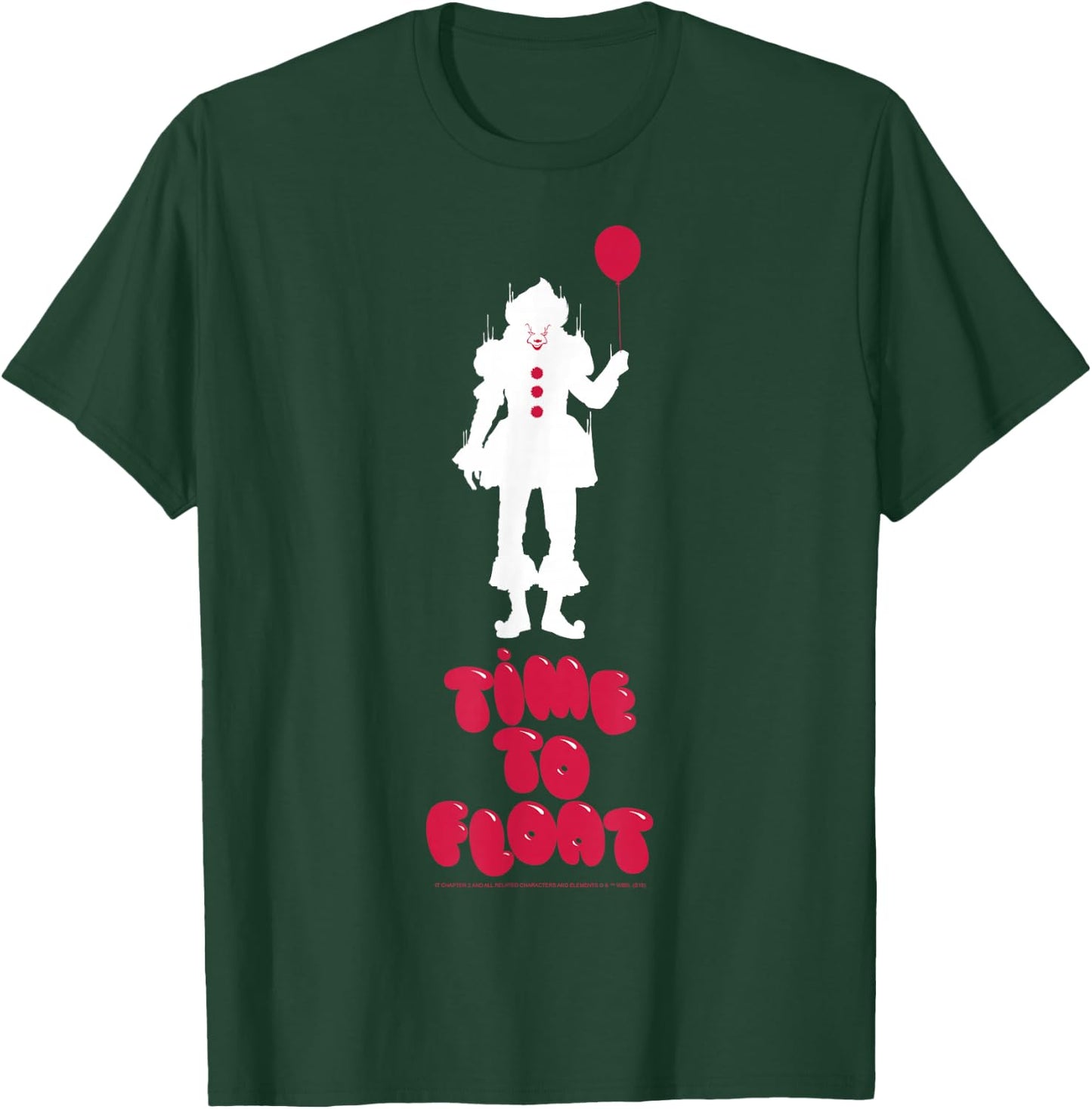 IT: Chapter Two Pennywise Balloon Silhouette Poster T-Shirt - T-Shirt | Forest