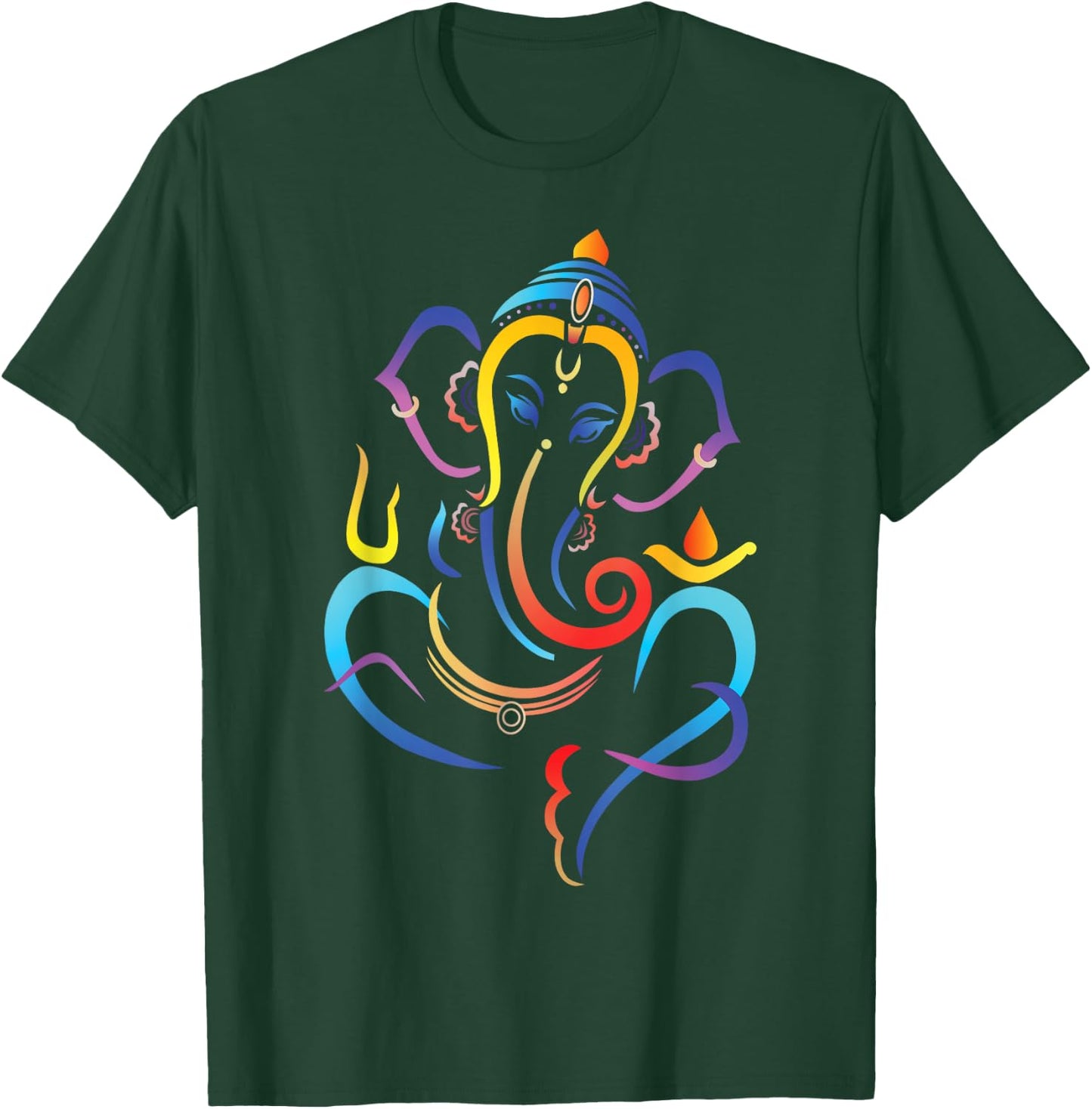Lord Ganesha T-Shirt - T-Shirt | Forest