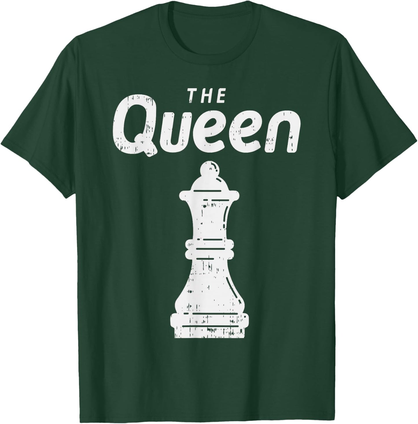 Chess Piece The Queen Shirt Halloween Matching Costume T-Shirt - T-Shirt | Forest