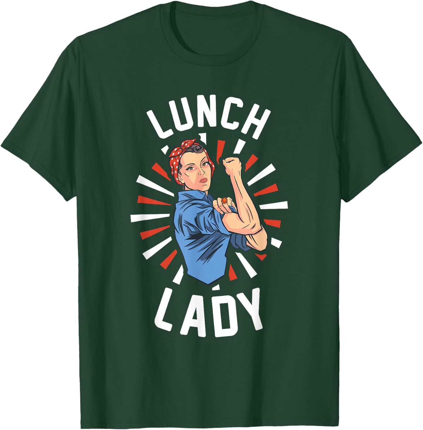 Cafeteria Employee - School Canteen T-Shirt - T-Shirt | Forest