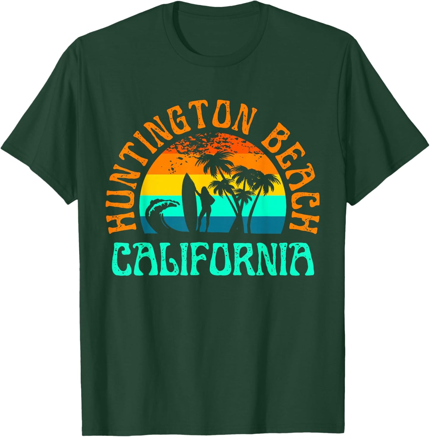 Huntington Beach T-Shirt - T-Shirt | Forest