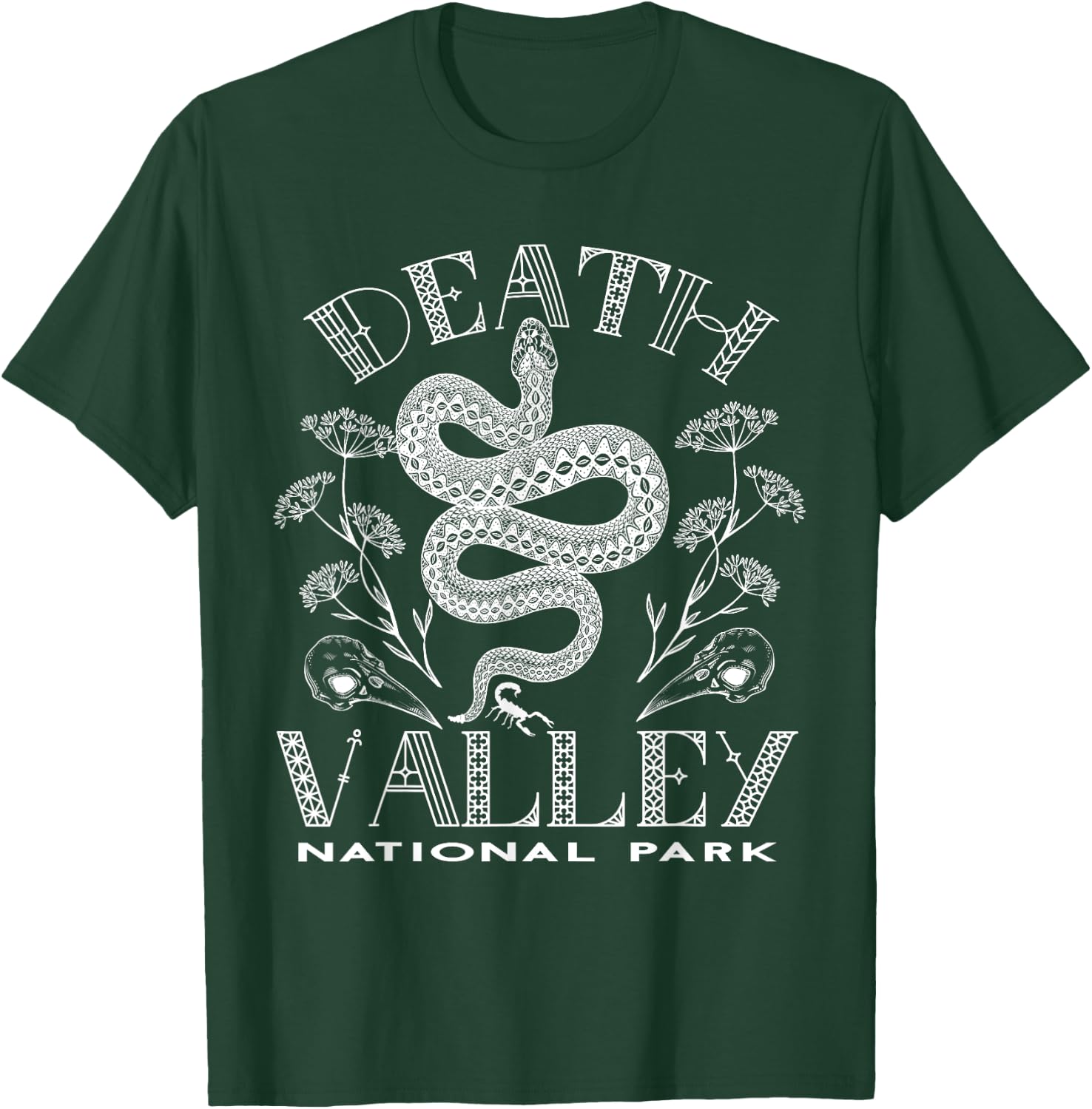 Death Valley National Park California Desert Souvenir T-Shirt - T-Shirt | Forest
