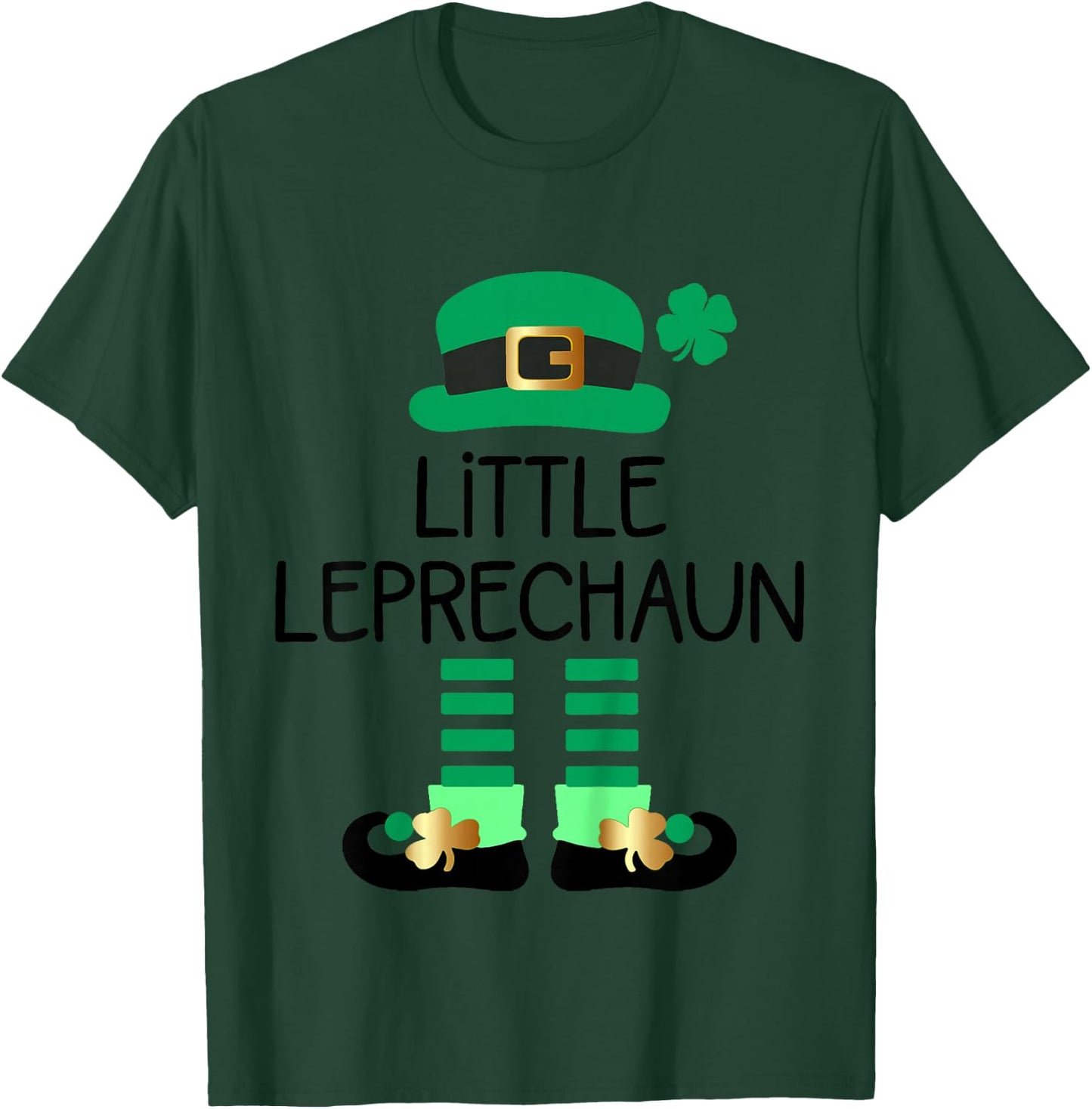 Boys St Patricks Day Toddler Little Leprechaun Costume Baby T-Shirt - T-Shirt | Forest