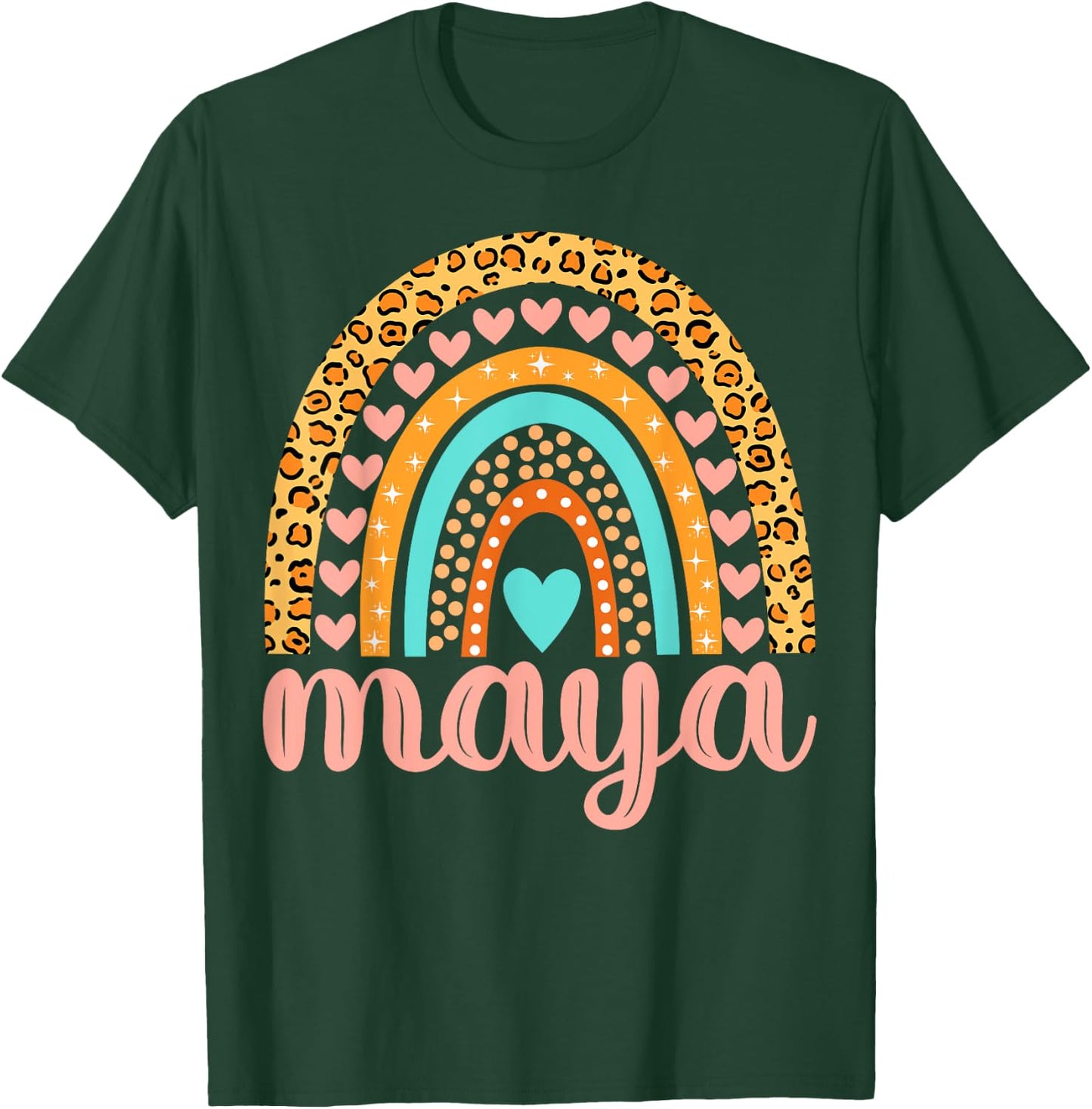 Maya Maya Name Birthday Shirt Gift T-Shirt - T-Shirt | Forest