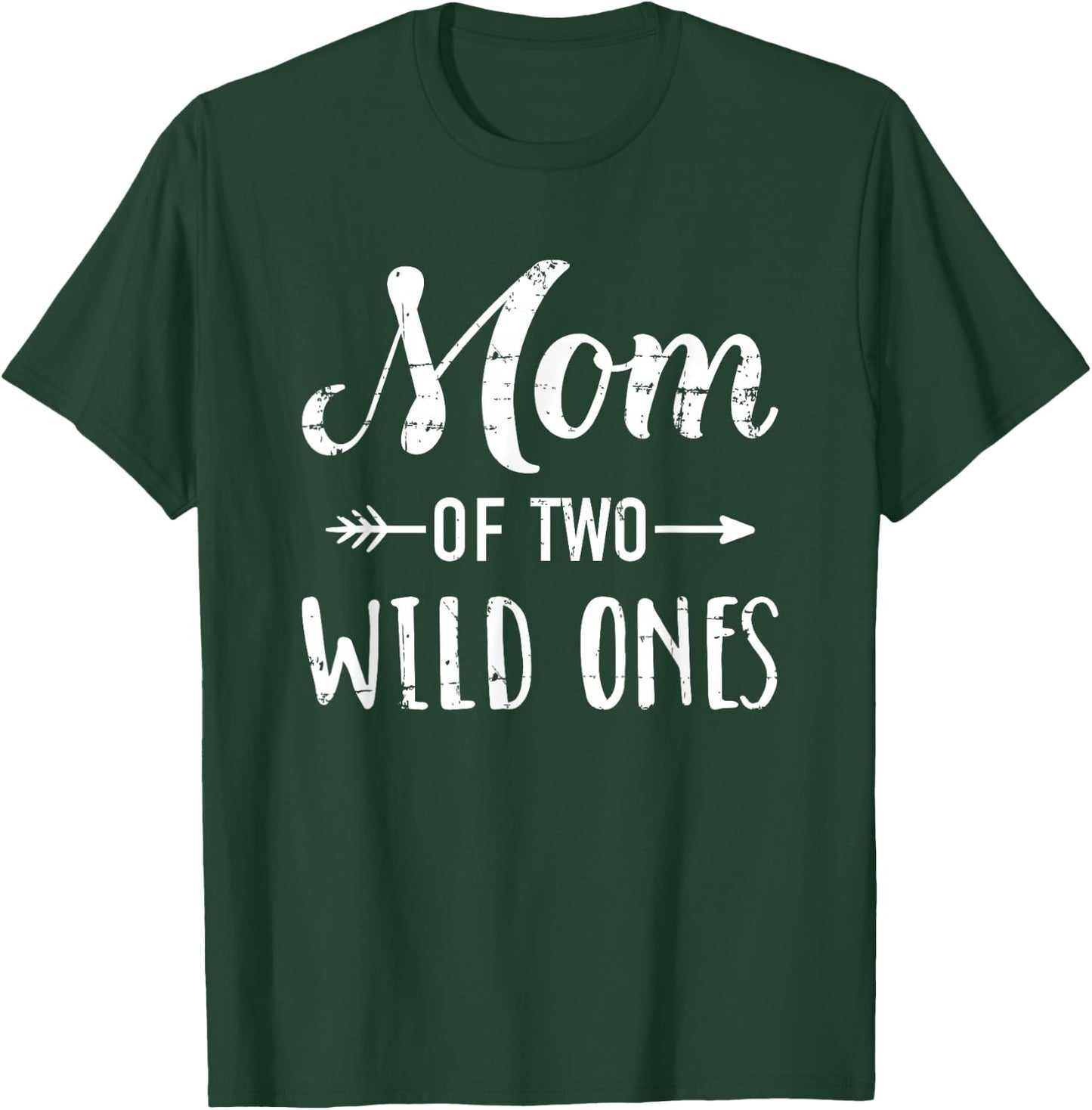 Mom of the wild ones for mother of daughters and twins T-Shirt - T-Shirt | Forest
