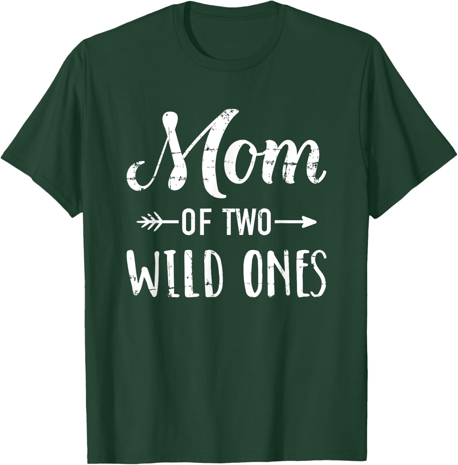 Mom of the wild ones for mother of daughters and twins T-Shirt - T-Shirt | Forest