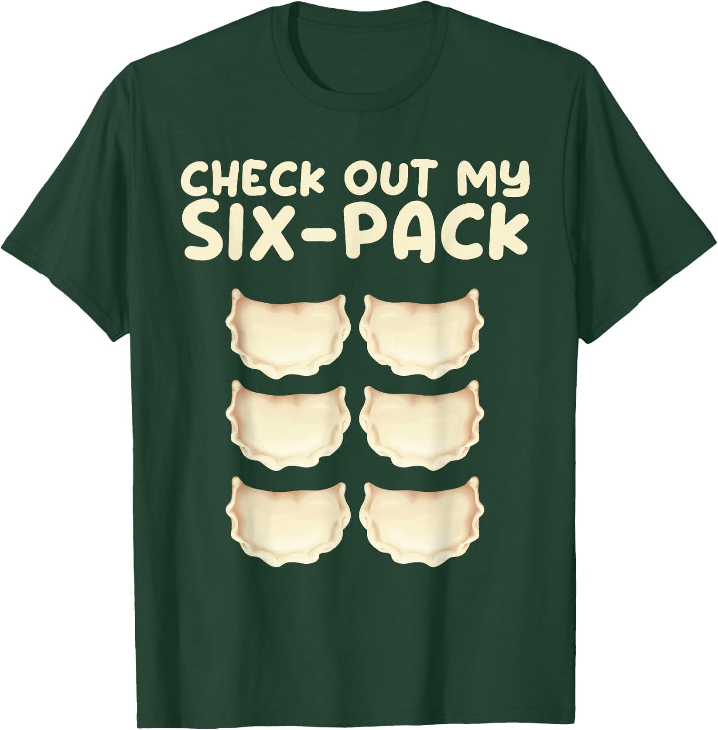 Funny Pierogi Art Men Women Kids Pierogi Polish Dumplings T-Shirt - T-Shirt | Forest
