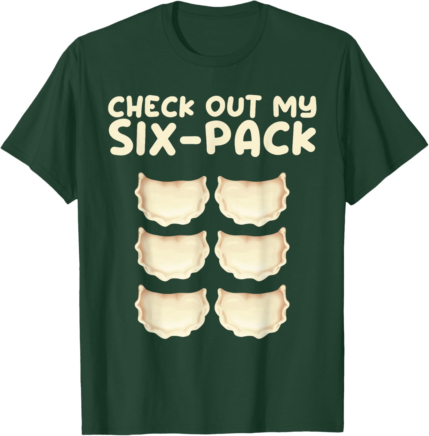 Funny Pierogi Art Men Women Kids Pierogi Polish Dumplings T-Shirt - T-Shirt | Forest